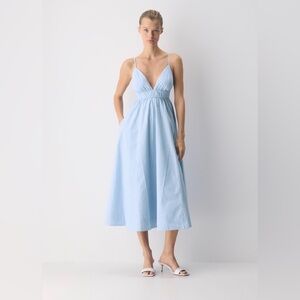 Aritzia Encourage Poplin Maxi Dress